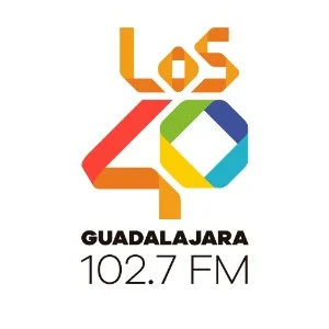 LOS40 102.7 (GDL) - 102.7 FM - XEHL-FM - Radiópolis - Guadalajara, Jalisco radio logo