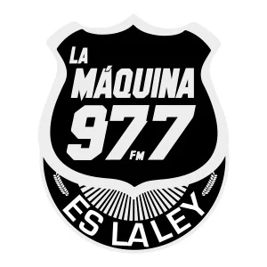 LA MÁQUINA 97.7 (Xalapa) - 97.7 FM - XHOT-FM - AvanRadio - Xalapa, Veracruz radio logo