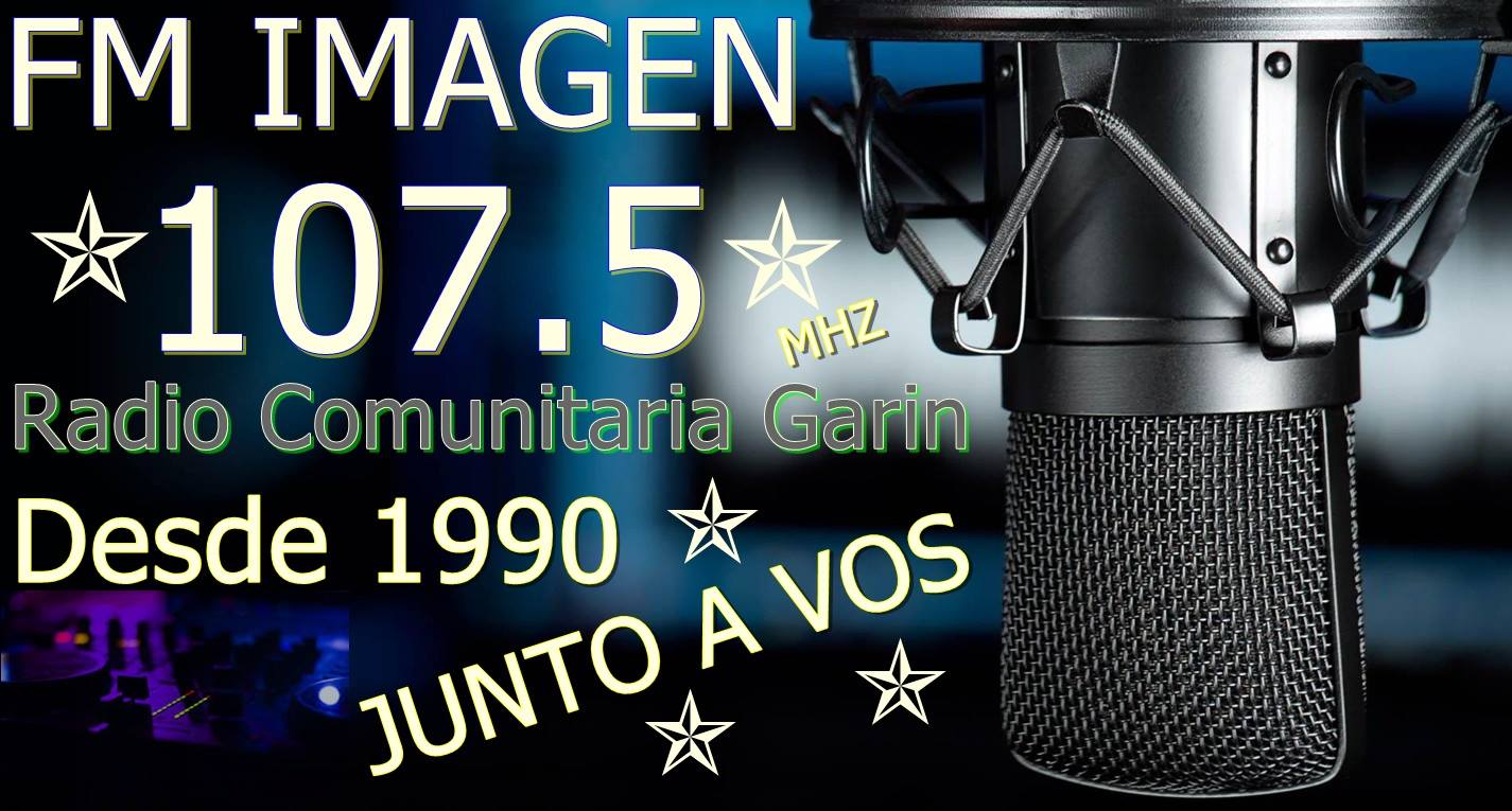 FM Imagen 107.5 - Radio Comunitaria Garin radio logo