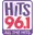 HITS 96.1 radio logo