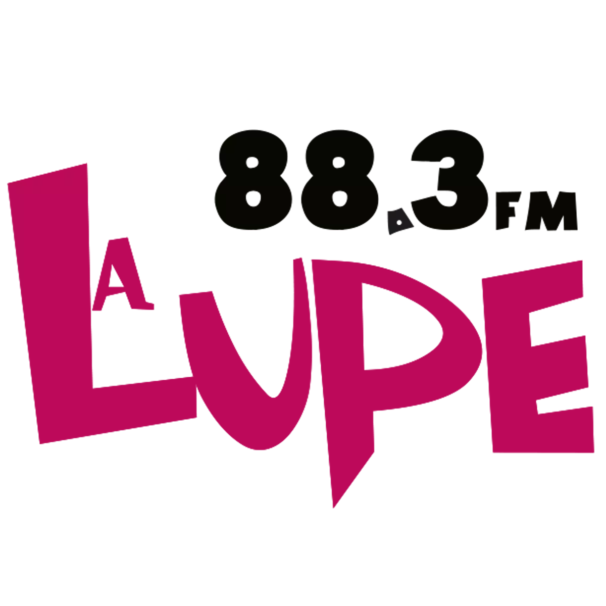 88.3 La Lupe (Tepic) - 88.3 FM - XHPCTN-FM - Multimedios Radio - Tepic, Nayarit radio logo