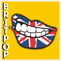 Radios 100FM - 100% Britpop radio logo