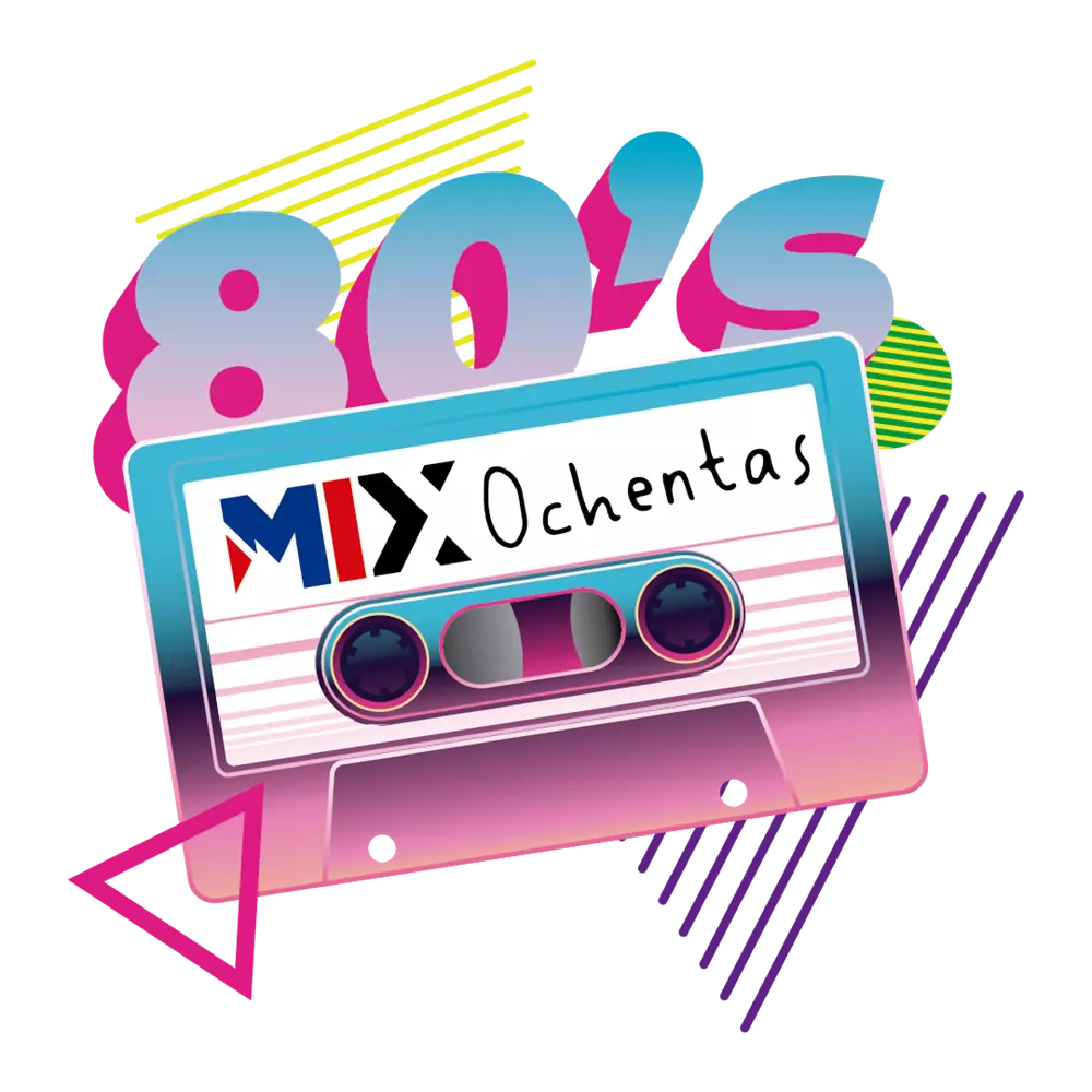 MIX OCHENTAS: New Wave, Glam y Rock de los 80s radio logo