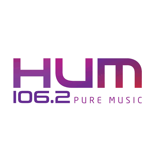 Hum FM 106.2 radio logo