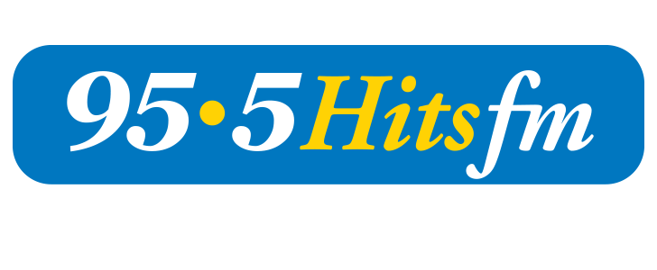 95.5 Hits FM radio logo