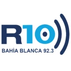 Radio 10 Bahía Blanca 92.3 FM radio logo