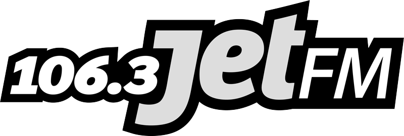 CFXN 106.3 "Jet FM" North Bay, ON radio logo