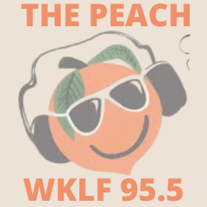 The Peach | WKLF 95.5 radio logo