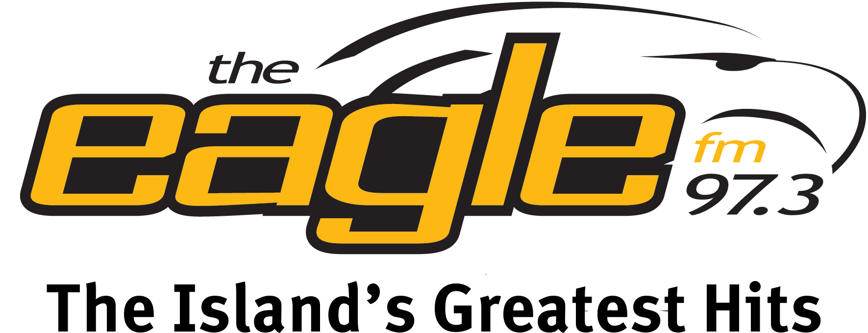 CKLR-FM 97.3 "The Eagle" Courtenay, BC radio logo