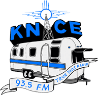KNCE 93.5 True Taos Radio radio logo