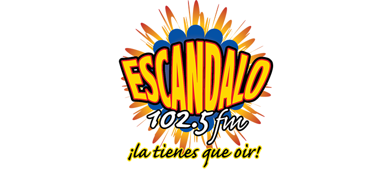 Escandalo 102.5 radio logo
