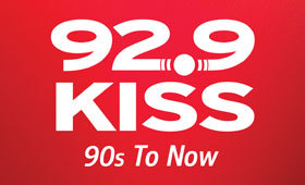 KISS 92.9 radio logo