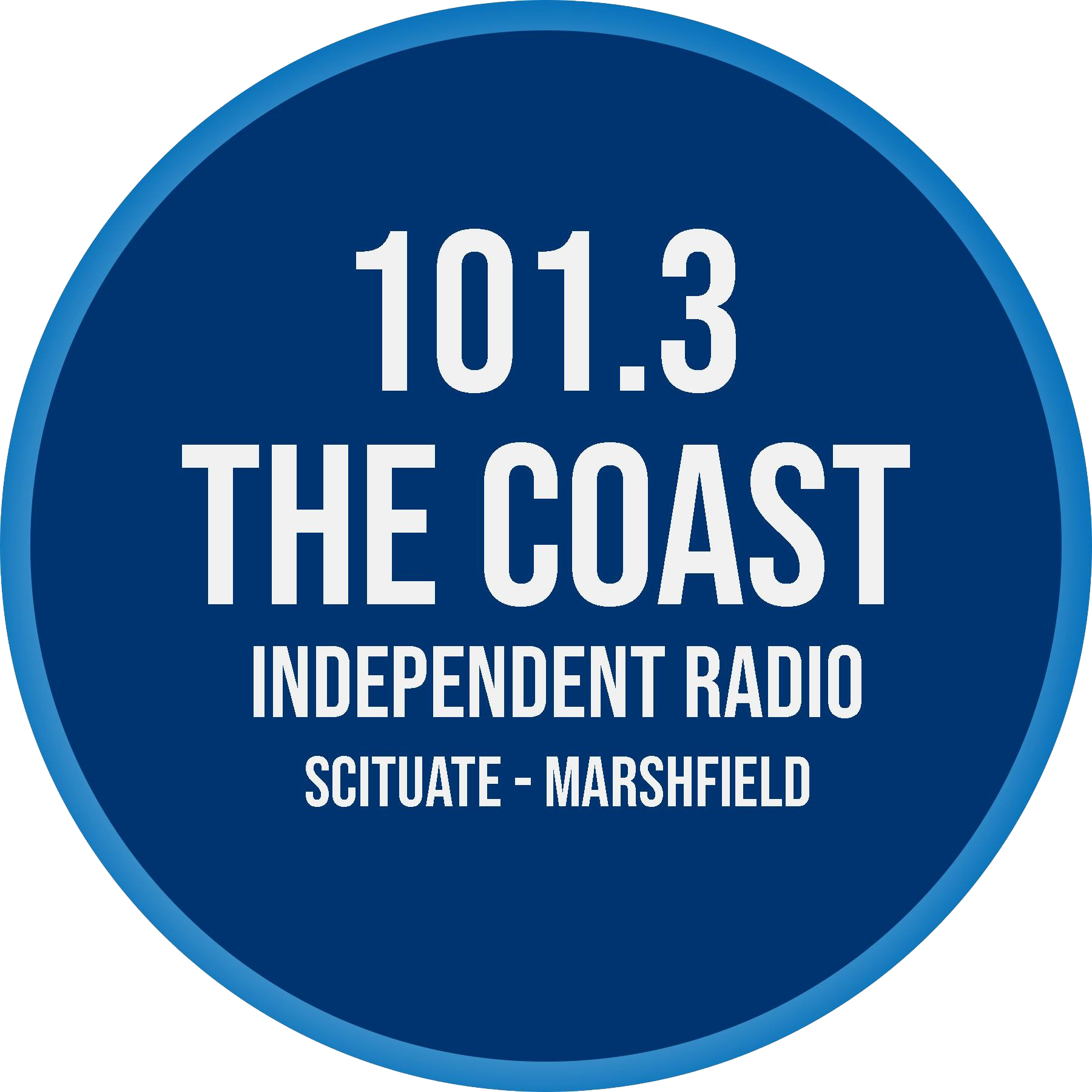 101.3 The Coast radio logo