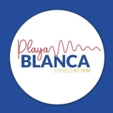 Playa Blanca Estéreo 97.7 FM radio logo