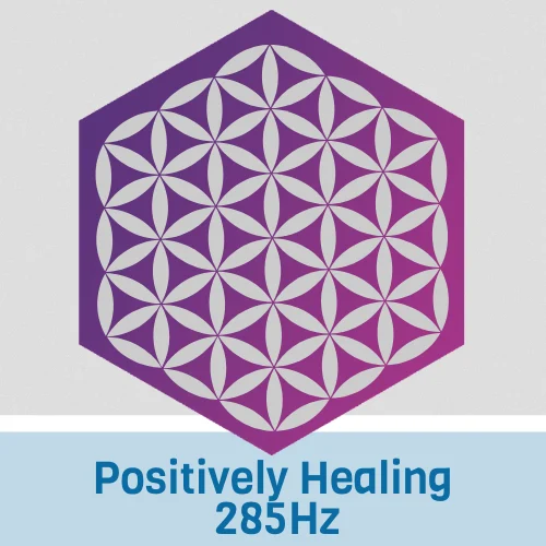 Positively Healing 285Hz -om radio logo