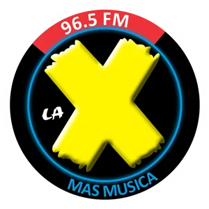 LA X 96.5 Cali radio logo