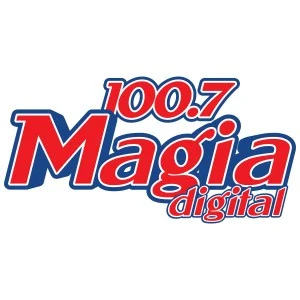 MAGIA DIGITAL 100.7 (Ciudad Juárez) - 100.7 FM - XHH-FM - MegaRadio - Ciudad Juárez, Chihuahua radio logo