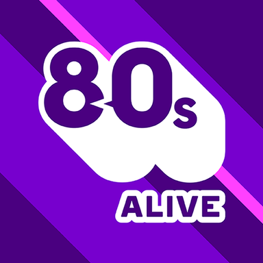 80's Alive radio logo