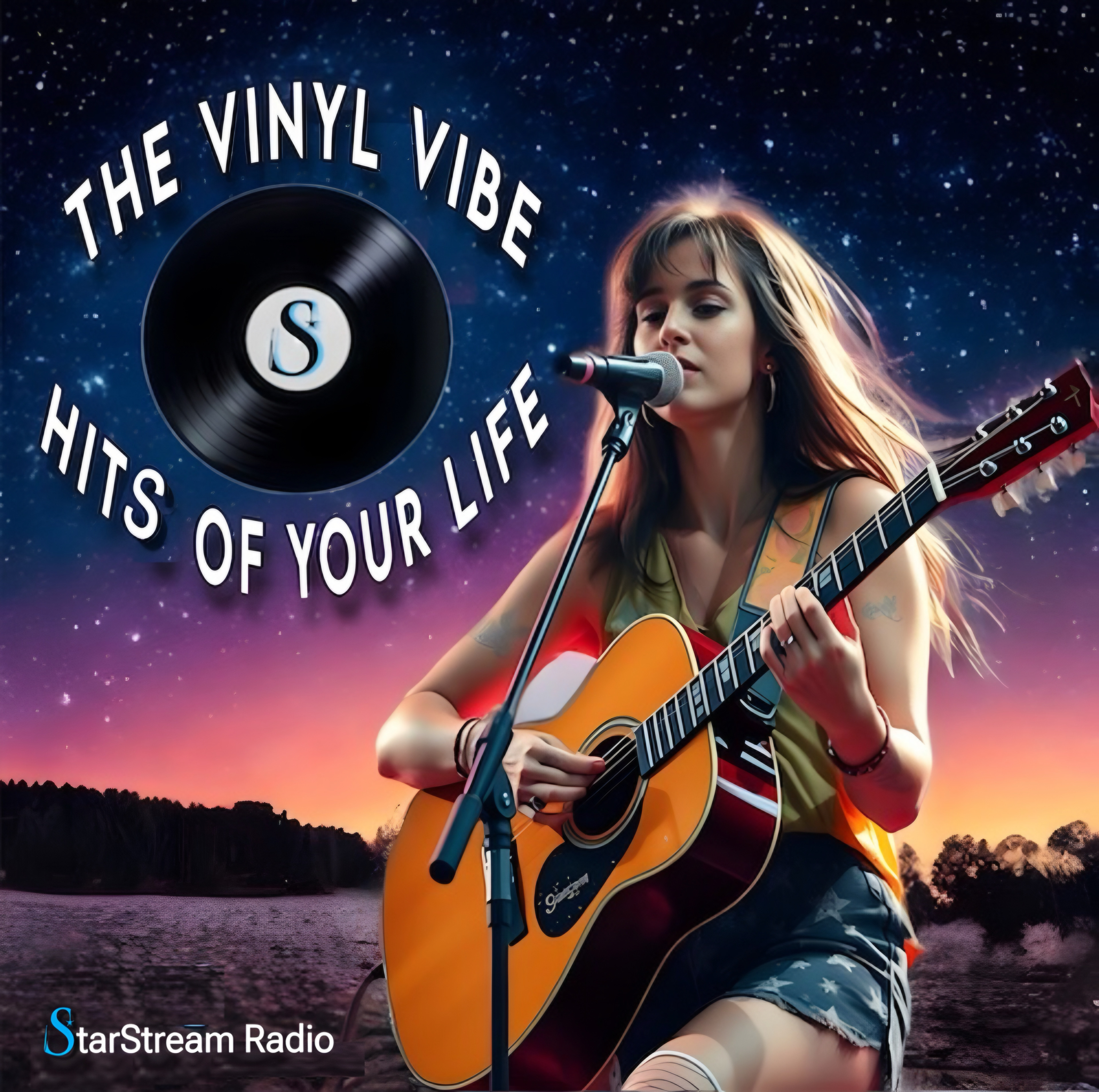 StarStream Radio - The Vinyl Vibe radio logo