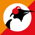 Pinguin Aardschok radio logo