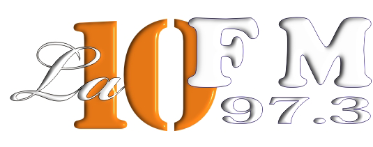 FM 10 97.3 radio logo