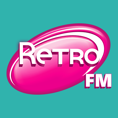 Retro FM 70s 80s 90s radio logo
