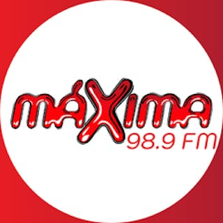 98.9 Maxima (Ciudad del Carmen) - 98.9 FM - XHCMN-FM - Grupo Radio SA - Ciudad del Carmen, Campeche radio logo
