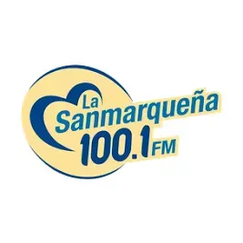 LA SANMARQUEÑA 100.1 (Aguascalientes) - 100.1 FM - XHARZ-FM - Grupo Radiofónico ZER - Aguascalientes, Aguascalientes radio logo