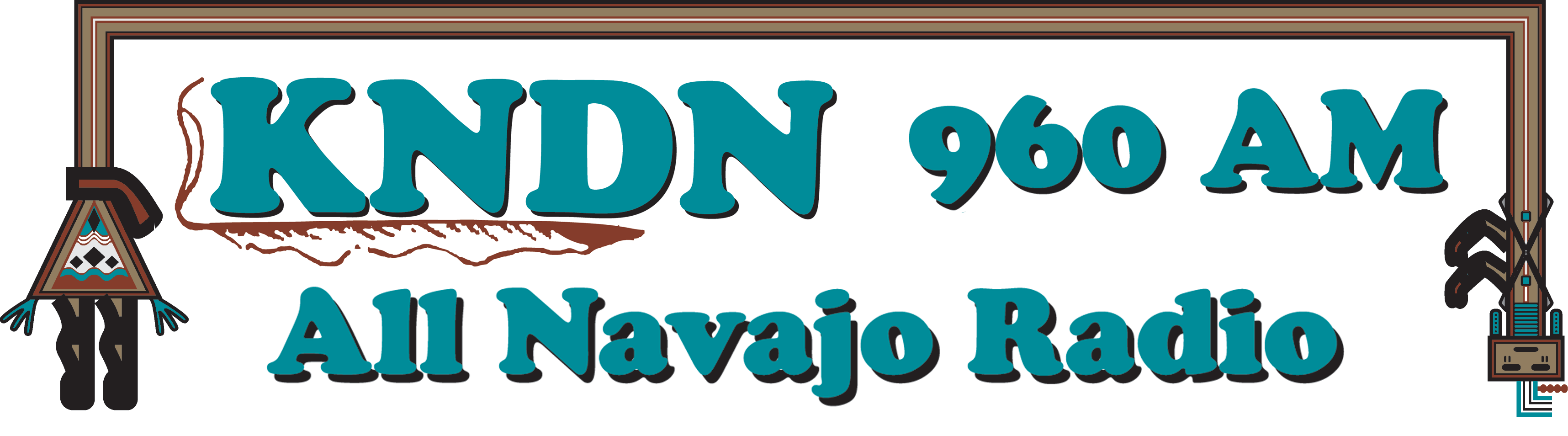 KNDN 960 AM radio logo