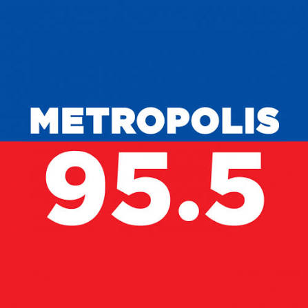 Metropolis 95.5 radio logo