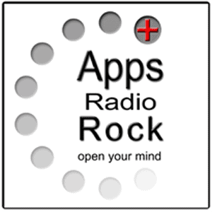 Apps Rock 96.6 radio logo