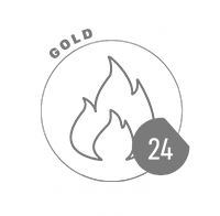 GOLD 24 radio logo