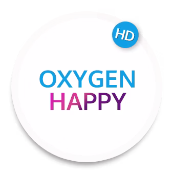Oxygen Happy radio logo