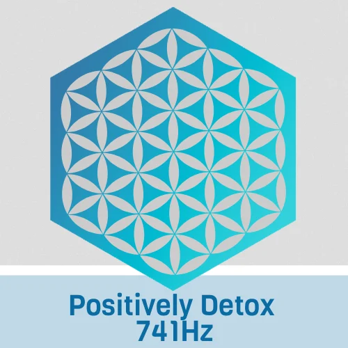 Positively Detox 741Hz -om radio logo