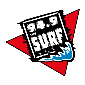 WVCO - 94.9 The Surf radio logo