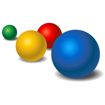 Google Balls Music radio logo