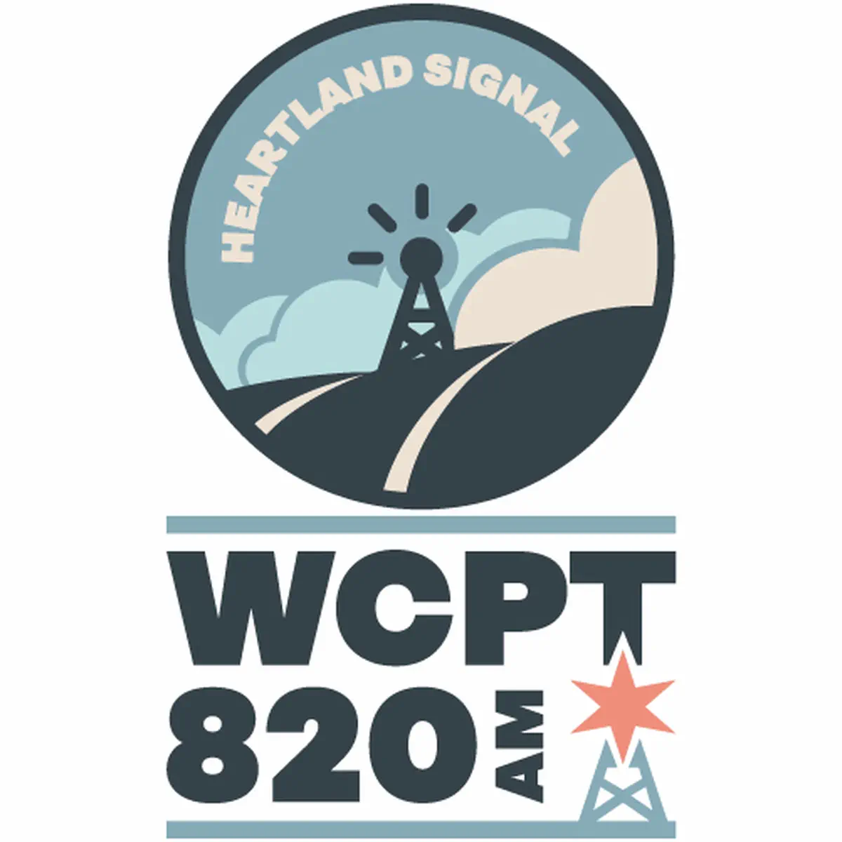 WCPT 820 AM Willow Springs, IL radio logo