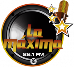 La Máxima 89.1 FM radio logo