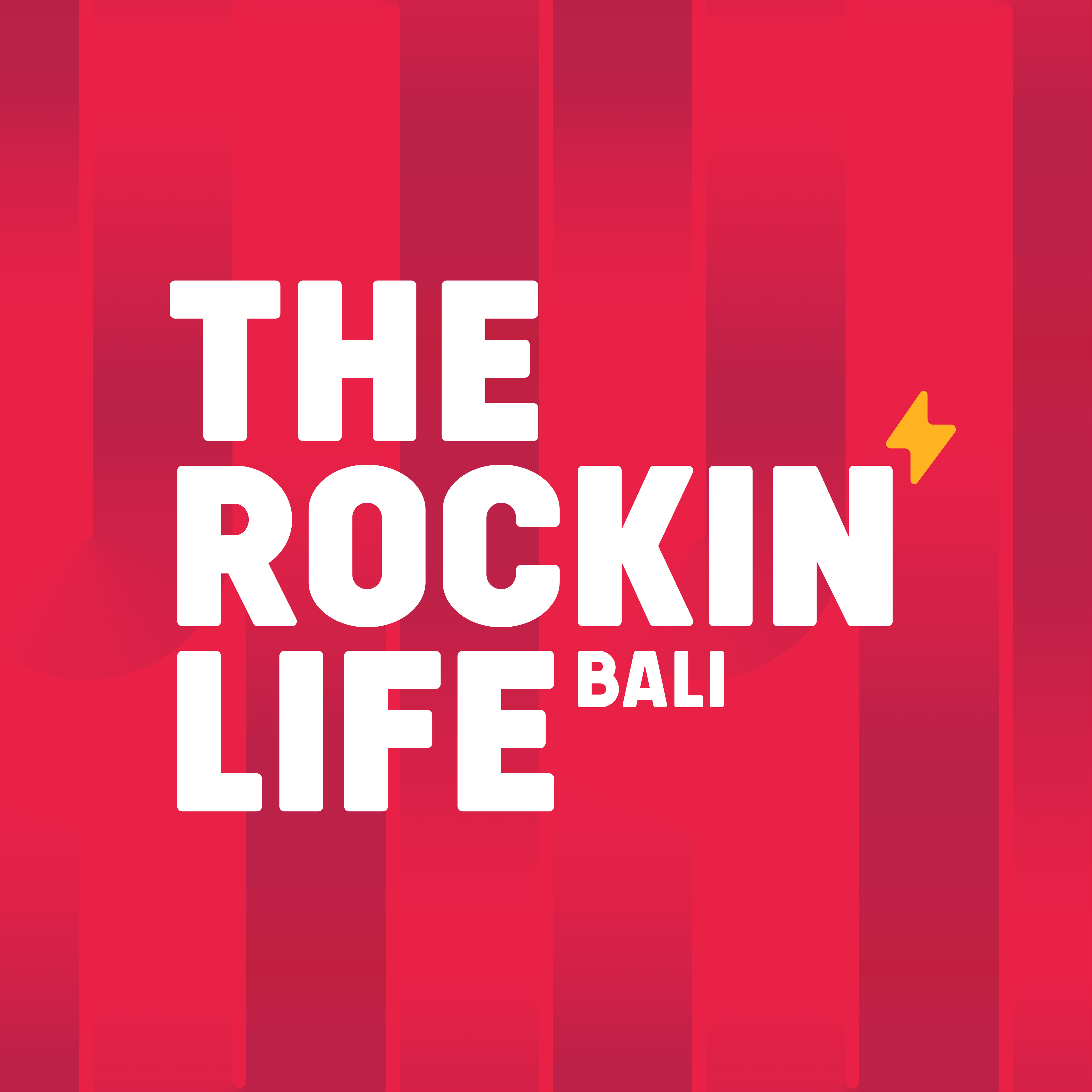 THE ROCKIN LIFE - BALI radio logo