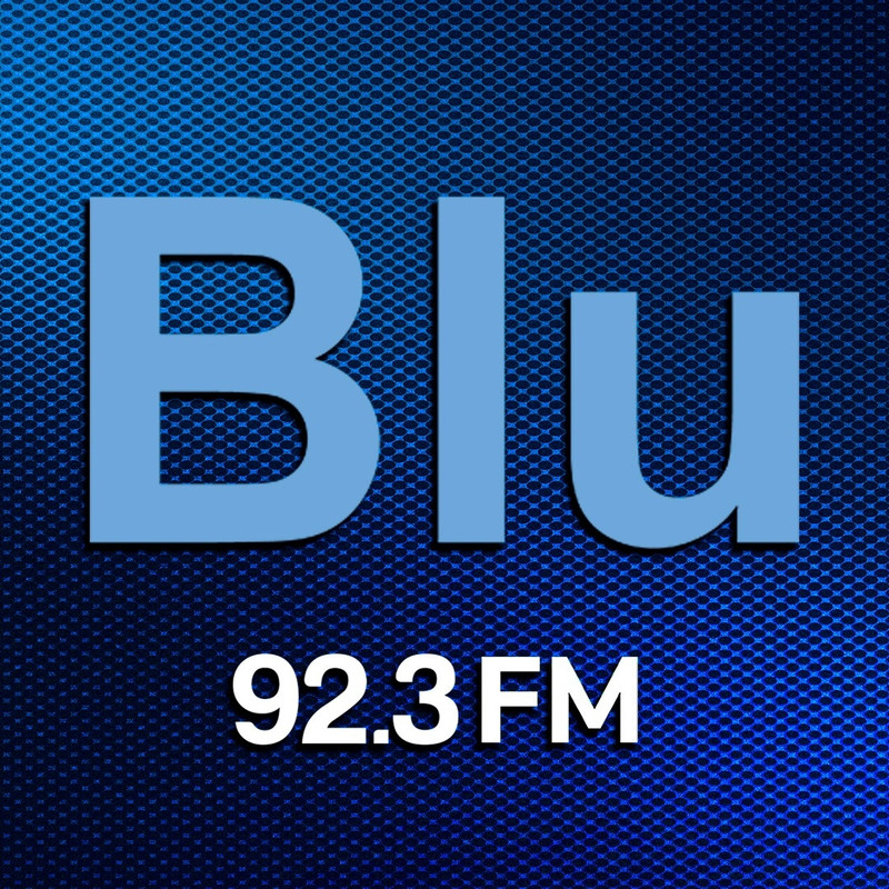 92.3 Blu FM (León) - 92.3 FM - XHOI-FM - Promomedios - León, Guanajuato radio logo