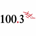 FM 100.3 radio logo