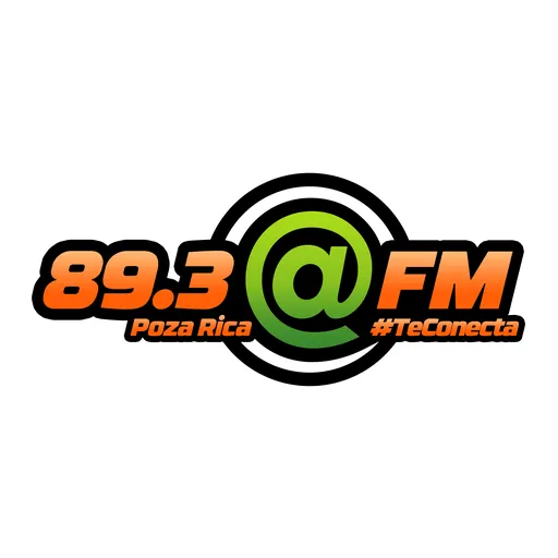 89.3 Arroba FM (Poza Rica) - 89.3 FM - XHRRR-FM - Radiorama Poza Rica - Poza Rica, Veracruz radio logo