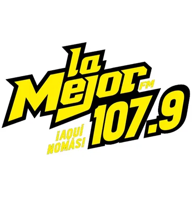 LA MEJOR FM 107.9 (Fresnillo) - 107.9 FM - XHEMA-FM - Grupo Radiofónico B15 - Fresnillo, Zacatecas radio logo