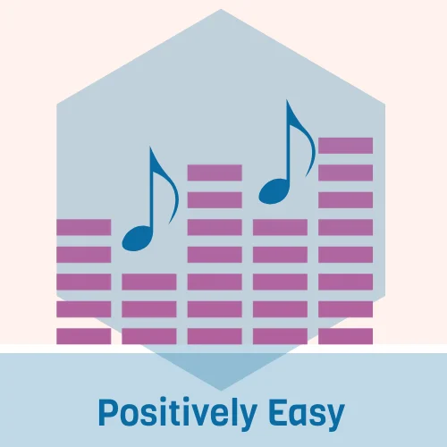 Positively Easy -om radio logo