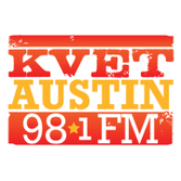 98.1 KVET radio logo