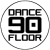 Radio Dancefloor - 90's radio logo