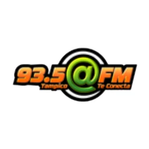 ARROBA FM 93.5 (Tampico) - 93.5 FM - XHPP-FM - Radiorama Tamaulipas - Tampico, Tamaulipas radio logo