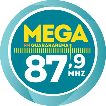 Rádio Mega 87.9 FM radio logo