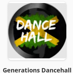 🕺 Générations Dancehall radio logo