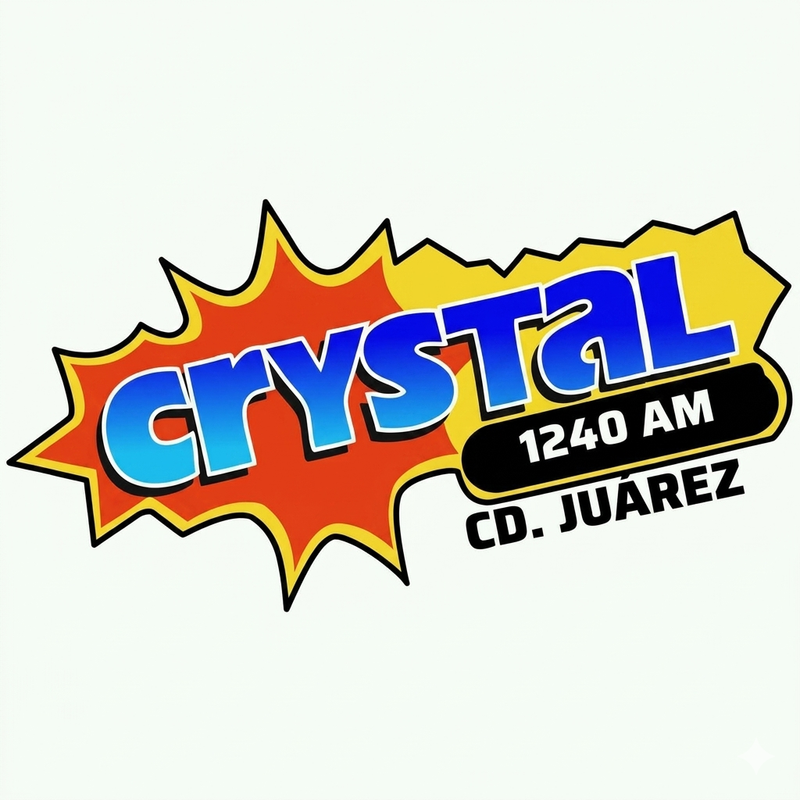 1240 Crystal (Ciudad Juárez) - 1240 AM - XEWG-AM - Grupo Siete - Ciudad Juárez, Chihuahua radio logo